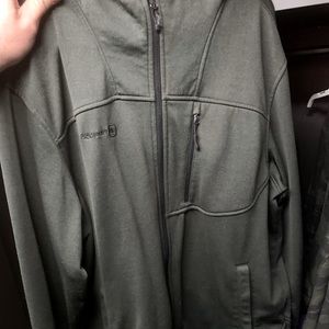 Back country zip up hoodie xl